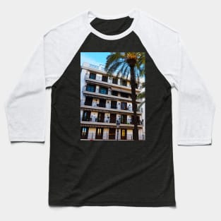 Spanish Style Facade Baseball T-Shirt